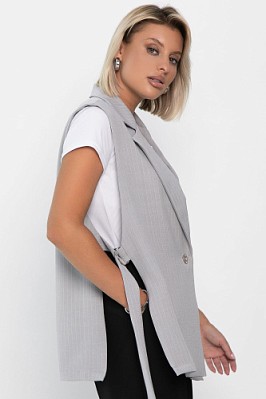 Жилет Рабочий день (серый) Б14213-4М