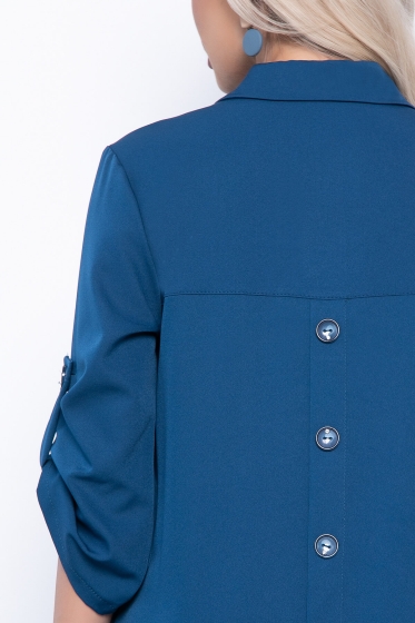 Платье "Сабина" (джинс) П7120