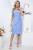 Сарафан "Изящный комплимент" (голубой) П5785 Сарафан "Изящный комплимент" (голубой) П5785