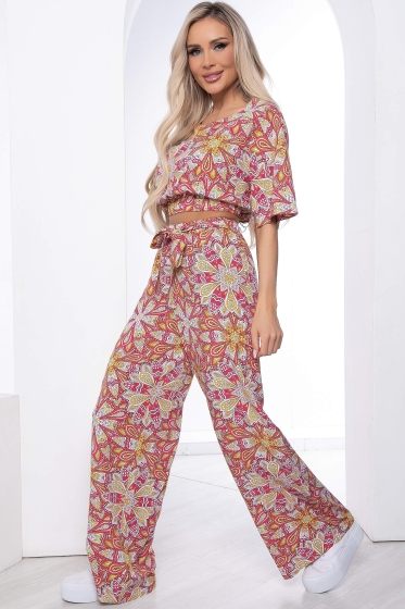 Костюм "Летняя прогулка" (красный) К8890