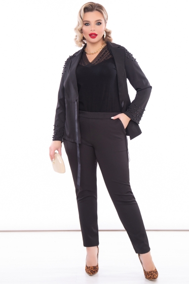 Блуза "Мечта кокетки" (блэк) НЬЮ Б3143