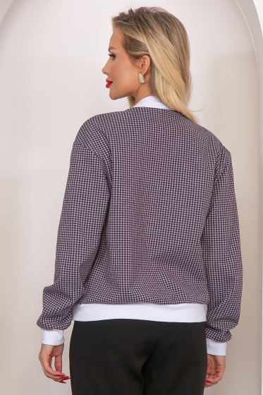 Жакет "Спорт шик" (ягодный) Б4123