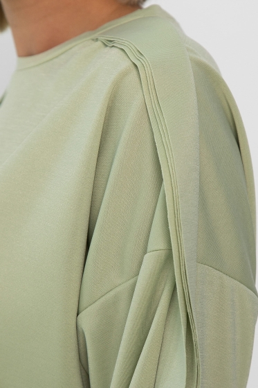 Джемпер Эвелина (оливковый) Б14232-5М