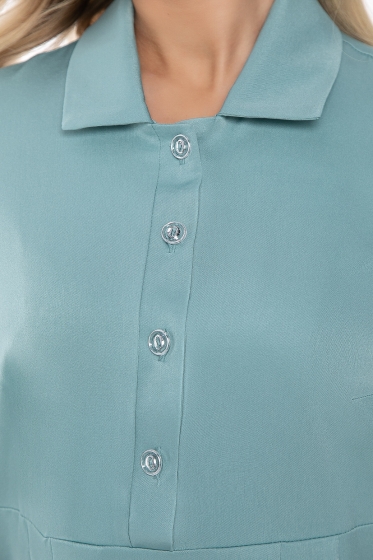 Платье "Стильный шик" (мята) П9083