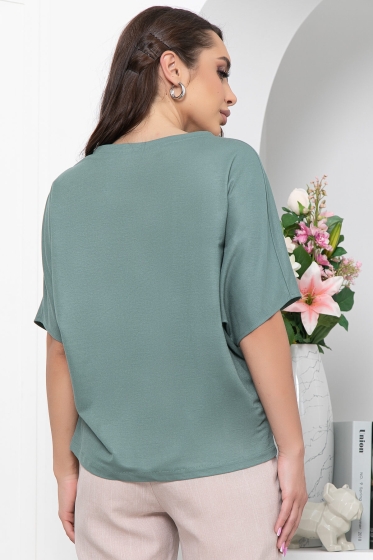 Блуза "Велла" (нефрит) Б6716