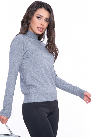 Водолазка "Осенняя история" (серая) Б2777