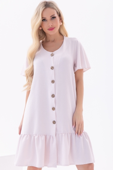 Платье "Евангелина" (нюд) П6001