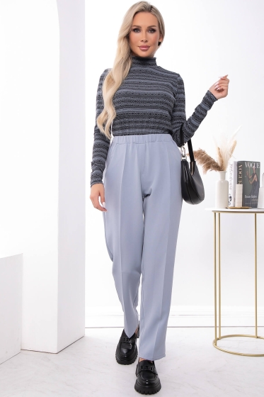 Водолазка "Афина" (серо-голубая) Б7399