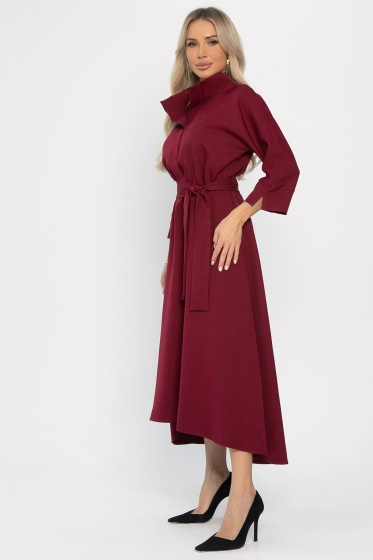 Платье Лорита (бордовое) П14299-16М