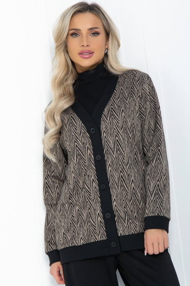 Костюм "Никто не круче" (беж геометрия) К12058