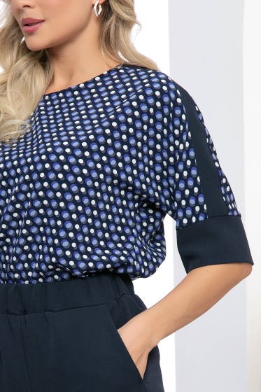 Костюм "Пенелопа" (темно-синий) К5544