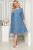 Платье "Галина" (голубое) П4964 Платье "Галина" (голубое) П4964