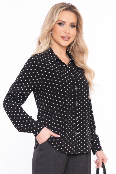 Блуза "Джуди" (горох) Б3000