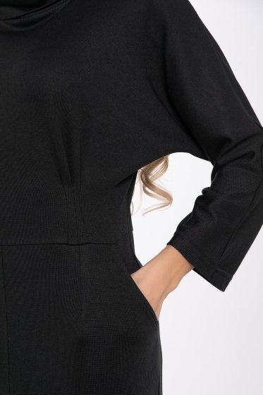 Платье "Кэйли" (черное) П8429
