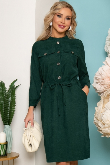 Платье "Сафари" (изумруд) НЬЮ П3456