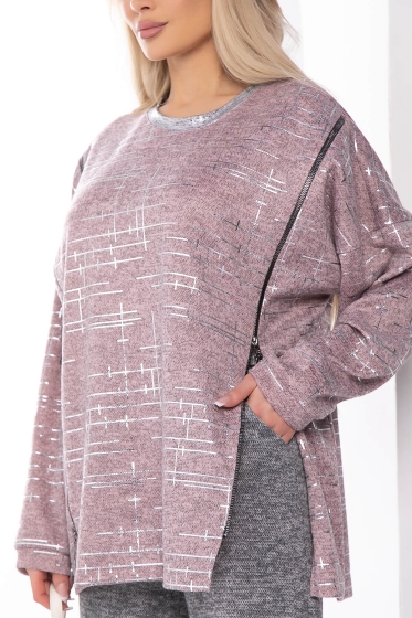 Джемпер "Мэйт" (розовый) Б8471