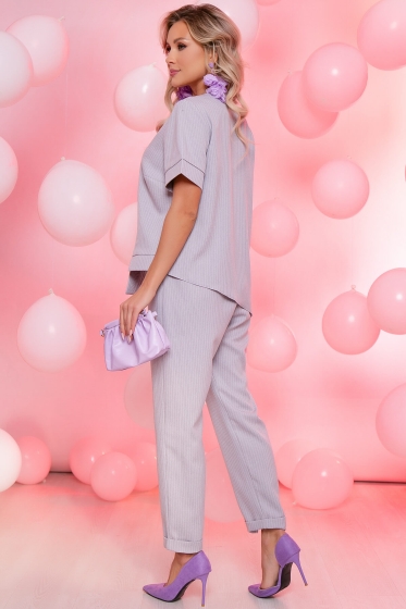 Костюм "Ума" (лиловая полоска) К5573