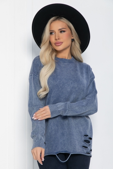 Свитшот Верена (джинс) Б12610-5