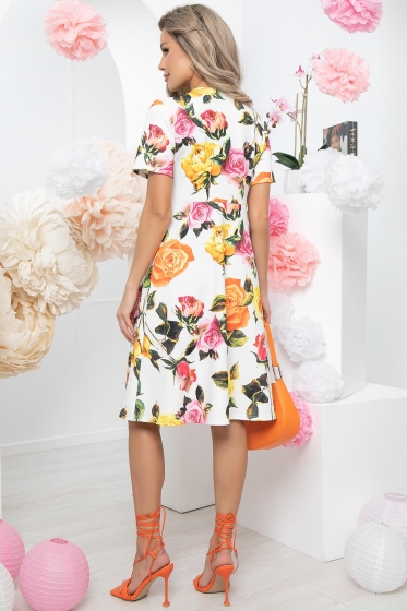 Платье "Жизель" (розы) П5649