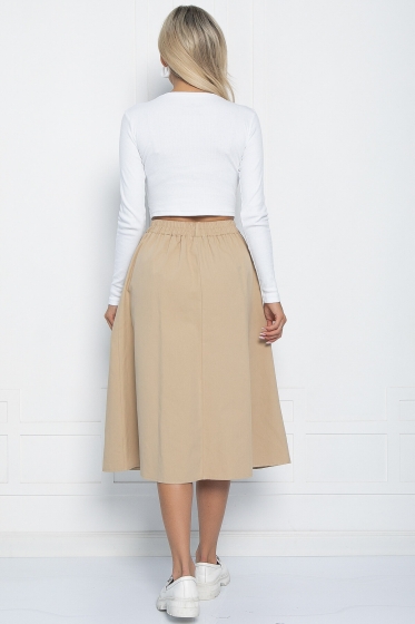 Юбка Гетта (бежевая) Ю11183