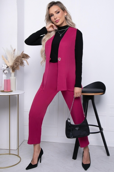Брюки "Кармелина" Б7308 (фуксия)