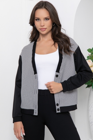 Костюм "Спорт шик" (грей/блэк) К6739