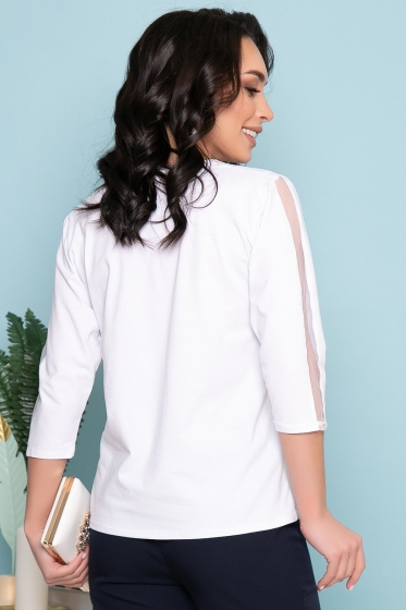 Блуза "Лунный свет" (вайт) Б3477