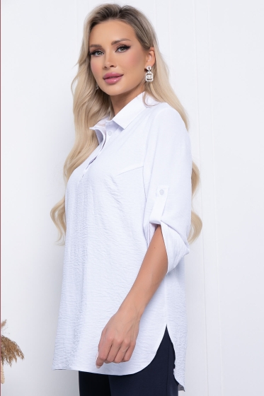Блуза "Магда" Б7223 (белая)
