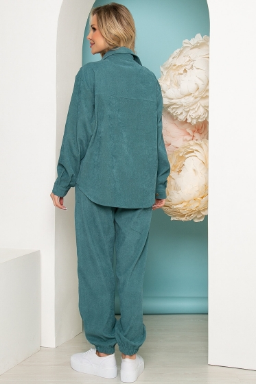 Костюм "На пульсе моды" (зеленое море) К3436