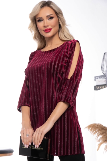 Туника "Самира" (вишня) Б7593