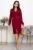 Платье Классическая грация (вишневое) П13666-19М Платье Классическая грация (вишневое) П13666-19М