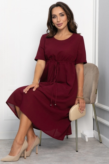 Платье Майя (бордовое) П13937-3М