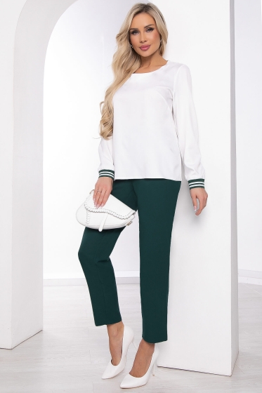 Костюм "Ханна" (белый/зеленый)