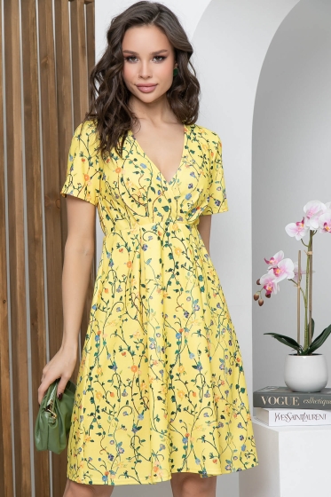 Платье "Жизель" (желтое) П5648