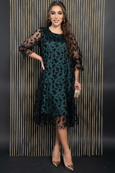 Платье Эйва (зеленое) П11512