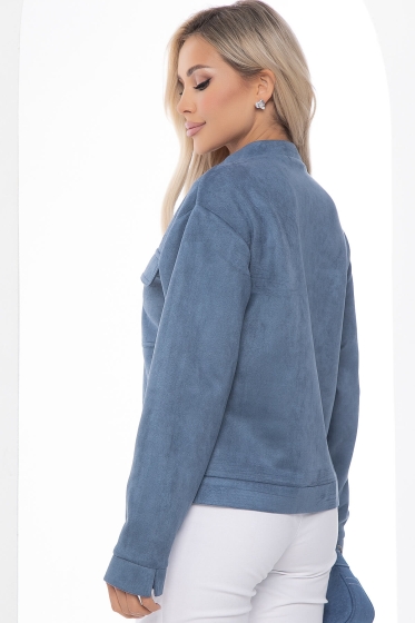 Жакет на молнии Александра (джинс) Б8897