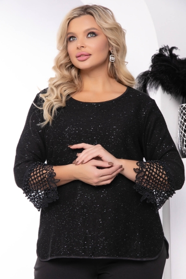 Джемпер "Иден" (блэк) Б7041