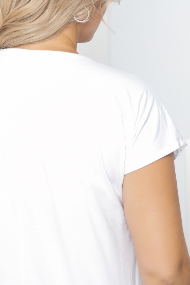 Блуза "Октавия" (вайт) Б5655