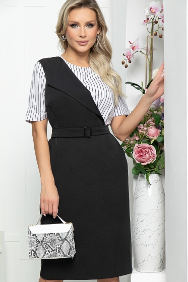 Платье "Фантазия" (полоска) П5650