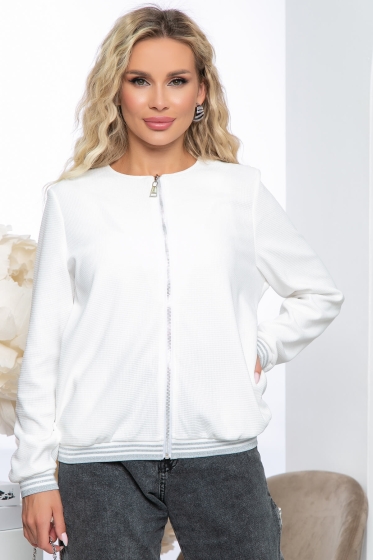 Бомбер "Дана" (вайт) Б5219