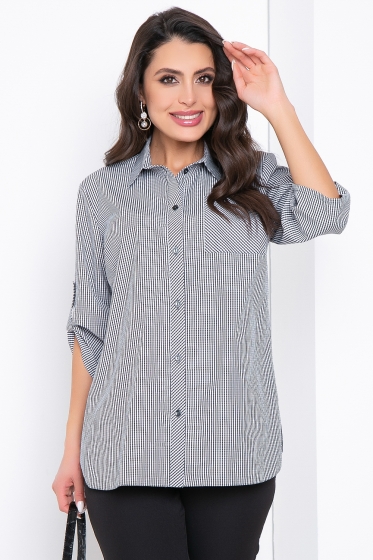 Рубашка "Стелла" (блэк) Б2813