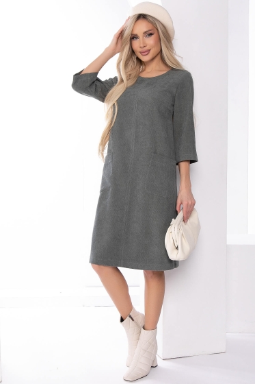 Платье "Рита" (полынь) П8222