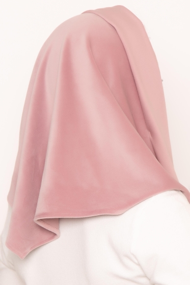 Косынка с отворотом (пыльная роза) КО2