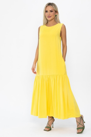 Платье Городской романс (желтое) П13898-21М