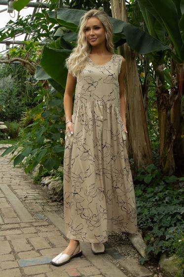 Сарафан Нерея (бежевый) П13547-1М