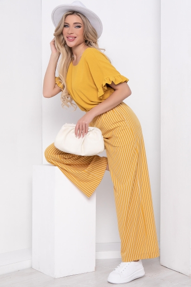 Блуза "Эрика" (желтая) Б8627