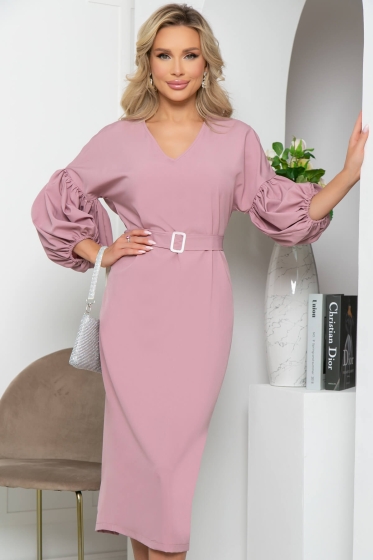 Платье "Пленительная магия" (пыльная роза) П5388