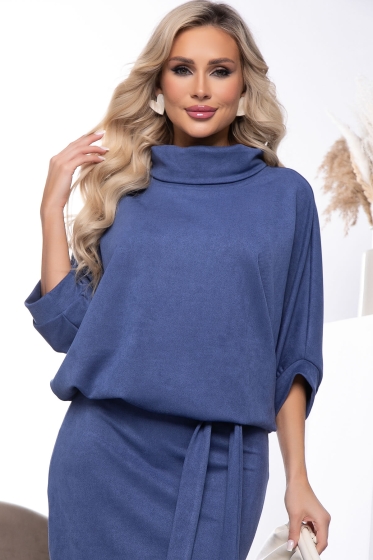 Платье "Антония" (джинс) П7727