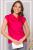 Блуза "Клио" (фуксия) Б5013 Блуза "Клио" (фуксия) Б5013