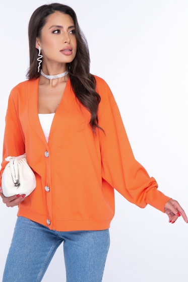 Кардиган "Прайм Тайм" (оранж) Б2530
